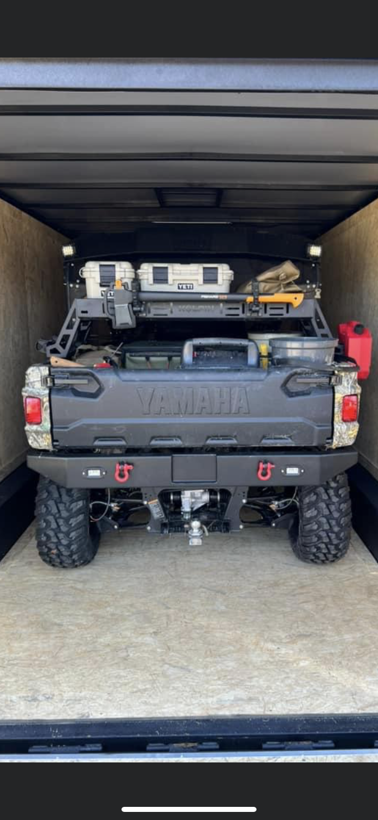 Yamaha viking bumper